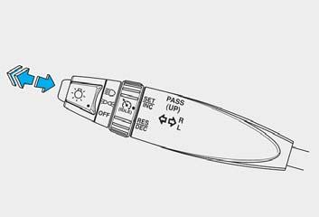 ( 헤드라이트스위치가 OFF 상태에서도작동합니다.