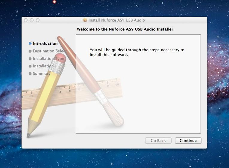 Mac OS 설치 드라이버다운로드 먼저다음사이트에서필요한드라이버를다운로드해야합니다. http://nuforce.optoma.com/download 드라이버및소프트웨어설치 드라이버를다운로드한다음설치프로그램을실행하십시오.