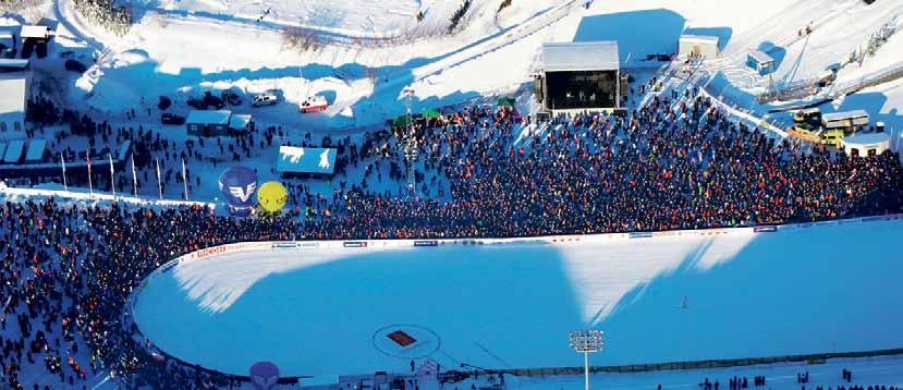 Welcome to Vikersund and Modum Last winter more than 60 thousand spectators experienced a Ski Flying event beyond imagination.