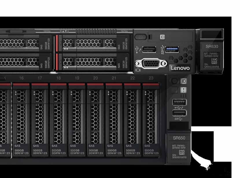 9 10 Lenovo 랙서버포트폴리오균형있게설계된비즈니스용컴퓨터 Lenovo Rack Server Line up 레노버랙시스템은혁신적인하드웨어, 소프트웨어및서비스로고객의현재직면한과제를해결하는동시에급변하는기업환경에민첩하게대응하는획기적인모듈식설게방식을지원합니다. 레노버랙서버에는동급최고의산업표준기술과함께레노버만의차별화된기술혁신이적용되어최고의유연성을제공합니다.