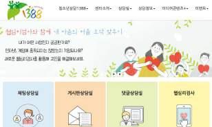 청소년쉼터운영지원 가족해체, 학교폭력및가정폭력, 비행 범죄등으로가출하여가정의돌봄을받지못하고있는청소년의식주등생활보호, 의료및법률자문지원, 진로탐색및직업지도, 직업훈련및취업지원, 검정고시, 학업복귀지원등개별가출청소년이필요로하는맞춤형서비스지원읍면동주민센터또는청소년쉼터에신청청소년전화 ( 1388, 휴대전화는국번 +1388, www.cyber1388.