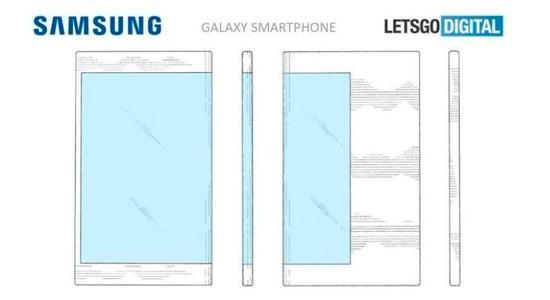 주요산업동향 스마트폰및웨어러블기기 2018년스마트폰이끄는기술 Top5 삼성전자 갤럭시X - 13 일( 현지시간) 미국정보기술(IT) 매체렛츠고디지털에따르면, 삼성전자는최근양면 디스플레이가장착된스마트폰기술을미국특허청(USPTO) 에출원했다. 힌지( 연결부품 ) 없이디스플레이를안으로접는인폴딩방식의폴더블폰전단계기술로보인다.