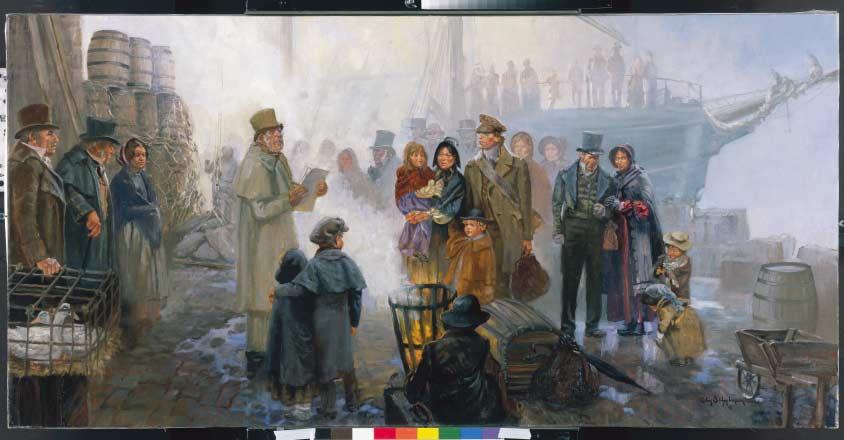 글렌에스홉킨슨, 여행을시작하며 1837 년 ~1847 년사이영국제도에서는 12,000 명이상의사람들이개종했다.