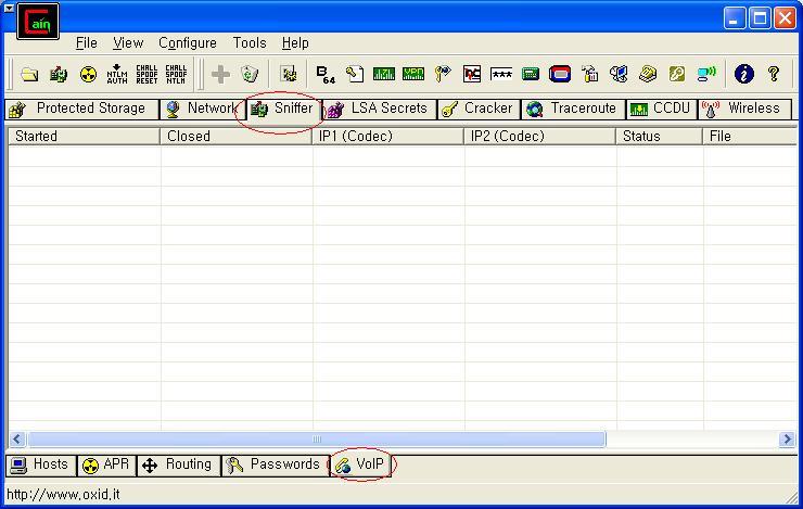 ARP 스푸핑을이용한 VoIP 도청 Cain & Abel: VoIP