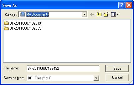 1 저장할문서를선택한다음, 마우스오른쪽버튼을클릭하여표시되는메뉴에서 [Export Backup Files] 를선택합니다.