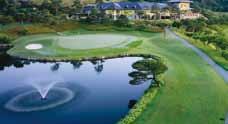 The country club consists of a 27-hole, 108- par regular course and a 9-hole, 36-par public course, both of which feature valley, lake and hill surroundings.