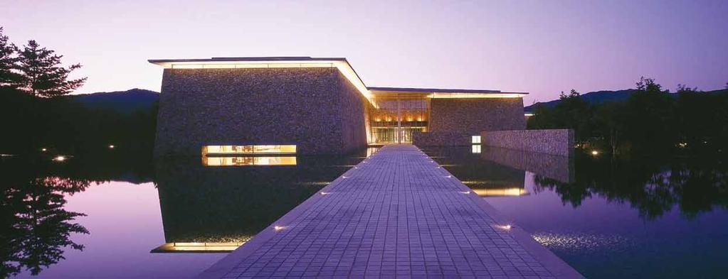 The Museum SAN is a place where art and architecture are harmonized with