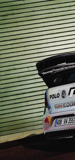 POLO IN RACE MODE: POLO WRC 폴로의뛰어난주행성능은매년열리는 FIA 월드랠리챔피언십 (WRC, World Rally Championship) 결과에서도확인할수있습니다.