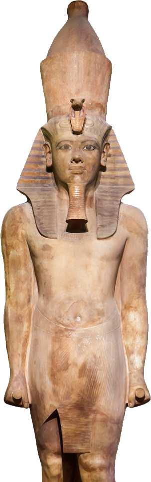 투탕카멘거대석상 Colossal Statue of Tutankhamun, 제18 왕조시대, 기원전 1334-1325 년 높이 525cm 의거대한석상이다. 투탕카멘은이집트제18왕조의 12대파라오로 9살에왕 위에올랐다.