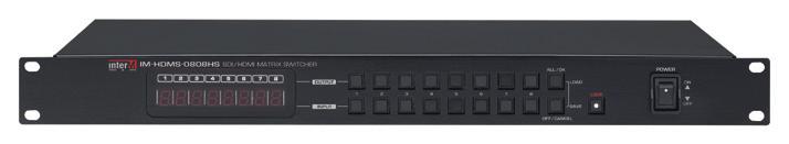 SDI/HDMI 신호간의컨버터기능 - 3G-SDI/HD-SDI/SD-SDI 지원 - HDMI 1.3 지원및 HDCP 1.