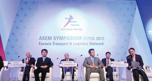 유라시아교통물류국제심포지엄 ASEM Symposium Seoul 2015 김성귀 KMI 원장 (