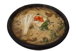 00 해물된장전골 (Haemul Doenjangjeongol) Seafood and Soybean Paste Hot Pots $30.
