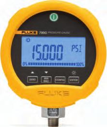 2 센서정확도 2 Fluke-721-1601 -12 psi to +100 psi Fluke-721-1603 -12 psi to +300 psi Fluke-721-1605 -12 psi to +500 psi 0.