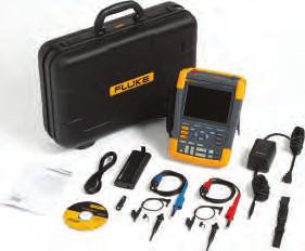 Fluke 190-502/504 ScopeMeter 휴대용오실로스코프 500MHz, 5GS/sec - 최고의성능유지 20 년이지난후에도 Fluke ScopeMeter 산업용스코프는현재 500MHz