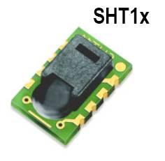실습 18 : TWI 로온습도센서제어하기 사용모듈 센서모듈중온습도센서부분의회로 n SHT11 n n 상대습도와상대온도를측정하는칩이며,