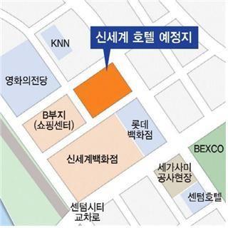 부산광역시마이스산업중장기육성방안연구용역 MICE 복합지구관련고려사항 대규모쇼핑및관광복합단지화로시너지효과창출이예상되며세가사미관광 MICE 복합시설 ( 센텀원 ) 과함께복합지구내숙박및관광인프라부족의해소에긍정적효과기대 < 그림 Ⅳ-8> 신세계 UEC C 부지호텔개발예정지 2) 기존시설리포지셔닝 (1) 벡스코 시립미술관 이우환공간 올림픽공원문화콤플렉스화