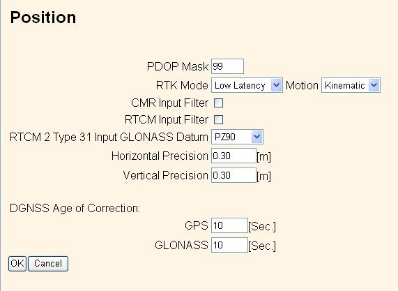 - event signal 과외부주파수사용여부의결정 - 1 PPS 출력여부의선택 -