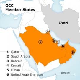 4. 지역무역협정체결현황 가. GCC 회원국 UAE는사우디아라비아, 바레인, 쿠웨이트, 오만, 카타르와함께 1981년 5월창립한걸프연안의 6개국협력체인 GCC(Gulf Cooperation Council, 걸프협력회의 ) 의회원국이다. GCC는역내협력강화를통한상호간의경제, 안전보장, 국방에관한결속을목적으로하며역내에서는관세가부과되지않고자유로운여행이가능하다.