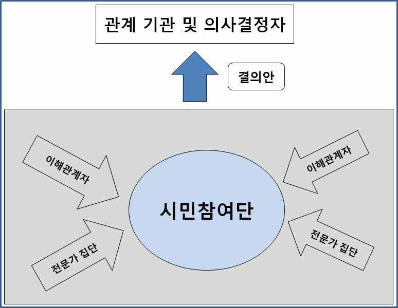 과정에서전문가의역할은두가지로압축할수있을것이다. 하나는공론화과정에참여한일반시민에게객관적인자료와정보를제공하고, 합리적논거를통해일반시민이객관적실체혹은진실에접근할수있도록도움을줄수있다는점이다. 다른하나는다양한전문가의의견을통해일반적으로수용할수있는것과특별한경우를식별할수있게되어논의를보다생산적으로심화시켜갈수있다는점이다.