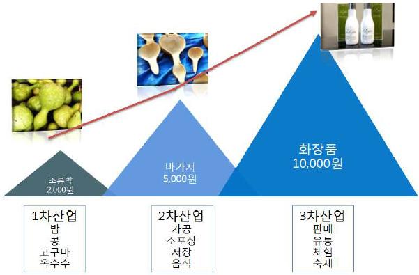 농업생산성이취약한마을권역의발상전환. 겨울철매서운기후를이용한축제개발. 지속적인혁신창출.