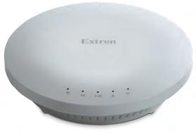 무선 WAP 100AC 무선액세스포인트 Extron WAP 100AC 는과중한네트워크트래픽및까다로운비즈니스환경을위해설계된천장장착형듀얼밴드무선액세스포인트입니다. 밴드스티어링을포함한듀얼밴드주파수오퍼레이션, 높은전송파워, 향상된수신감도 MIMO, 4 개의내부하이게인안테나를비롯한최신무선기술을지원하며, 모두네트워크성능을최대화하고장치네트워크연결을확대하는데도움이됩니다.