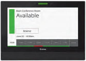 Room Scheduling Extron Room Scheduling 간단한회의실예약 Extron은 Extron Room Scheduling과새로운 TLS Series 예약패널을통해회의실예약을간소화하였습니다. 이새로운시스템은 Microsoft Exchange, Office 365 또는 Google Calendar에직접연결됩니다.