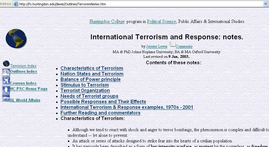 Technological Terrorism and Weapons of Mass Destruction ( 기술테러와대량파괴무기) 2)
