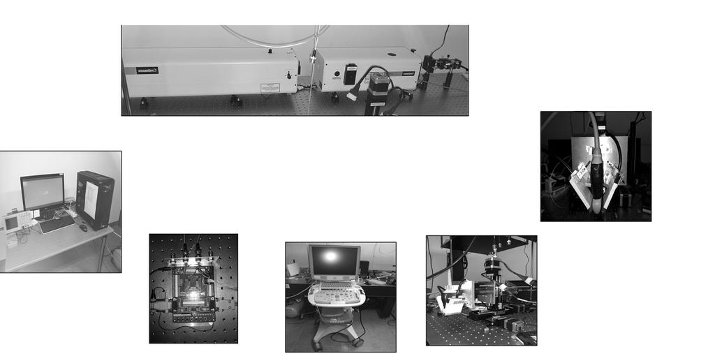 Soonhyouk Lee, et al:development of Photoacoustic System for Breast Cancer Detection 검출하는연구를하고있다. 광음향영상장치로유방암진단에이용하는것은방사선장비나초음파장비처럼종양자체를영상으로보는것이아니라종양에서신생된혈관을영상으로보기때문에양성과악성을판별할수있는장점이있다.