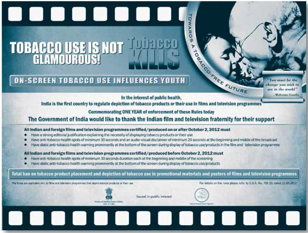 Tobacco-Free VOL.09 담배제품의 광고, 판촉 및 후원에 대한 가이드라인을 제시하고 있다.