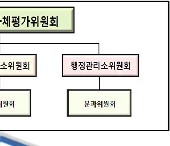 소위원회또는분과위원회위원장은자체평가위원을겸임ㅇ소위원회 :