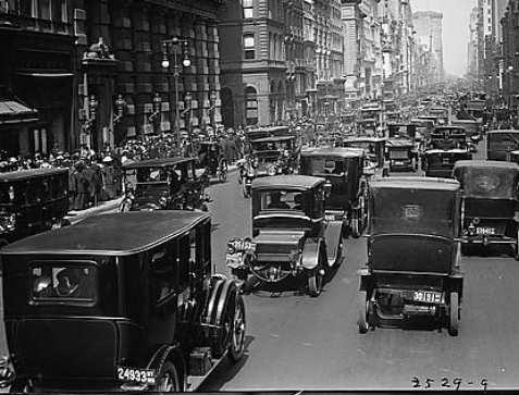 Vehicle 뉴욕시 5 번가거리 : 1913 년, One