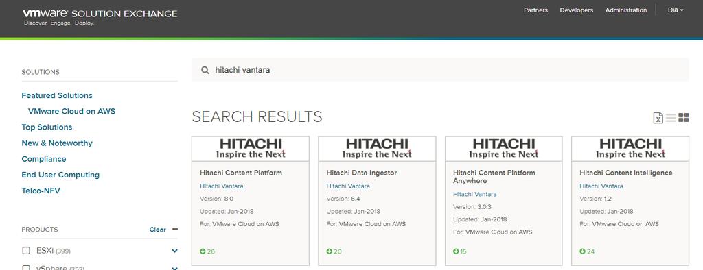 퍼블릭클라우드에도적용가능한 Hitachi Vantara 데이터서비스 on VMC on AWS