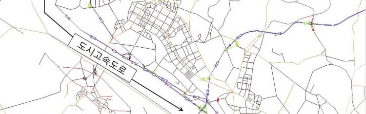 국지도) 로반영되었는데, 실제제한속도 90 /h의도시고속도로이 므로이에대한 VDF 를보정하였다.