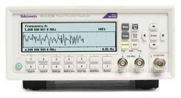 106 Frequency Counters FCA3000/3100 시리즈 주파수카운터 정밀측정작업을지원하는다양한기능의도구 최대 20 GHz 의측정기능을제공하는텍트로닉스의 FCA3000 와 FCA3100 주파수카운터는많은기능을하나의세트로제공합니다.