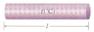 선팽창 : 선팽창은열을받은물체의길이가늘어나는것을말합니다. 그림 1-57과같이온도가 t 0 일때길이가 l 0 인금속막대를가열하여온도를 t 로높였을때그길이가 l 로되었다고합시다. 이때늘어난길이 Δl 은처음길이 l 0 와온도 변화 Δt (=t- t o ) 에비례합니다.