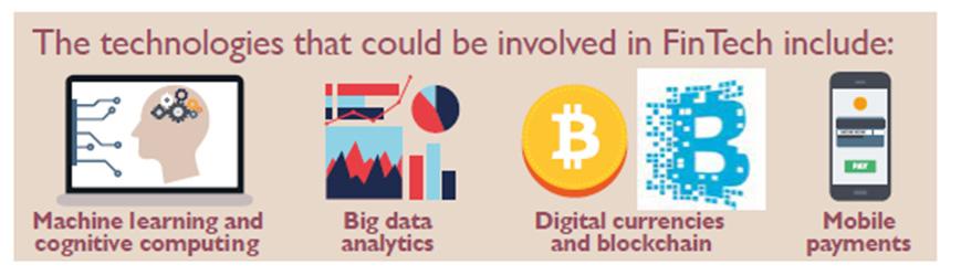제 2 장핀테크개념및기술발전전망 15 제 3 절핀테크의기술요소와발전전망 핀테크를구성하는기술적요소는다양하다. 정보의저장, 처리, 전송과관련된기존의 IT 기술과보안, 결제, 인증관련기술들이핀테크의기본적인기술요소를구성한다. 여기에새롭게등장해서발전하고있는 IT 기술들이추가되어이전에없던새로운핀테크서비스들이개발될것으로기대되고있다.