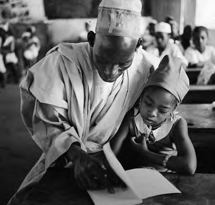 유니세프는사랑과평화를테마로하는이작품의일부를포스터로사용했습니다. 1963 년나이지리아.