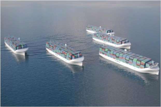 핀란드, 터키 AAWA (Rolls Royce) Unmanned containerships