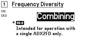 1. 장치구성메뉴에서 : Device RF>Antenna Bias 2. 컨트롤휠을눌러편집을활성화한후 Off 를선택합니다. 팁 : 안테나바이어스화면에는개별안테나별전류요구량과모든안테나의총전류요구량이표시됩니다. 1. 채널메뉴에서 : Advanced>Frequency Diversity. 2. 다음주파수다이버시티모드중하나를선택합니다.