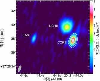 무거운별탄생의비밀풀어줄일산화규소메이저원의새로운두천체발견한국우주전파관측망 ( 이하 KVN) 의단일망원경을활용해무거운별이탄생과정에서방출하는메이저를검출하고, 이를아타카마전파간섭계 ( 이하 ALMA) 로확인했다.