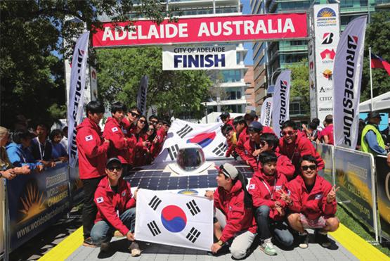 kr 삼성전자, 넥센타이어, 현대자동차, 2015 WSC(World Solar Challenge) 의규정을준수하는솔라카제작동아리로서본학부의다학제간캡스톤디자인을중심쌍용자동차, 금호타이어,