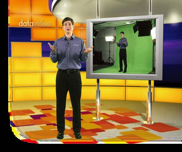 STAND ALONE CHROMAKEY SOLUTION DVK-200 크로마키시스템 DVK-200 Datavideo의