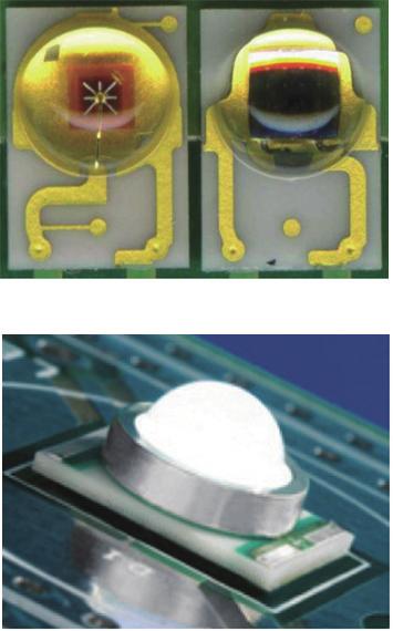 세라믹적층패키징세라믹적층패키징은패키지몸체가세라믹으로이루어져있는것으로기존플라스틱몸체에비해방열성능이우수하며, LED 칩과유사한열팽창계수를가지고있어, LED