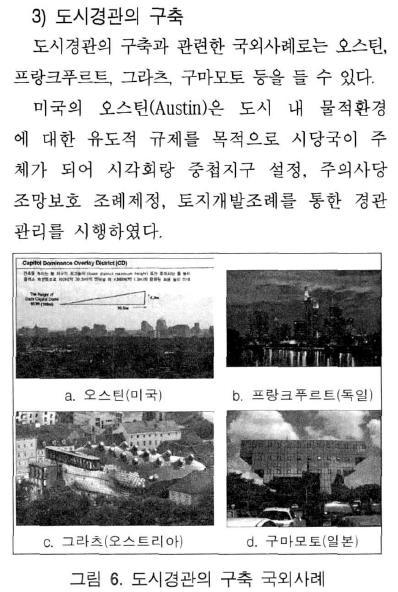 도시이미지전략의유형별사례연구, 국토계획