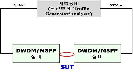 인터페이스의 Sensitivity 특성, 지터및원더 (wander) 등의클럭품질측정, FEC 기능지원측정, End-to-End Provisioning 지원측정등에대한시험을수행할수있다.