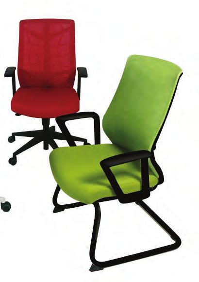 Chair N100 White Frame series EN100 /