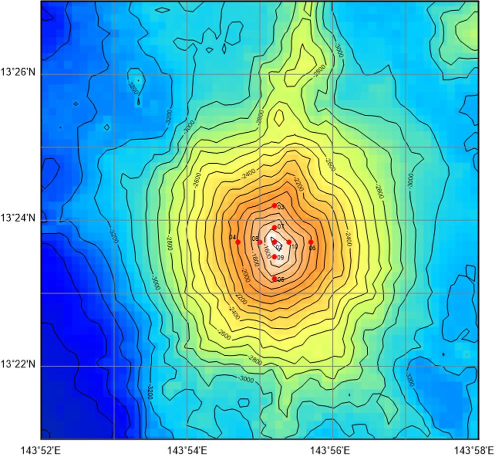 392 Pan-Mook Lee et al. Table 1. Dive summary of Mariana explorations of Hemire. Dive No.