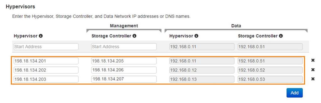 Hypervisor 및 Storage Container 의 IP 어드레스 9. Cluster Name 을 hx-storage-cluster 로변경 10.