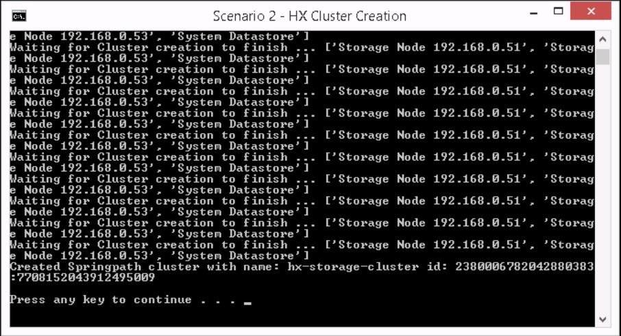 시나리오 2 스크립트창 2016 Cisco and/or its