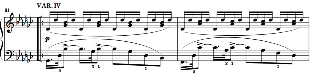 minor) 의 3 도아래조성이된다. 여기에서슈베르트가 3 도음정을활발하게사용한낭만주의시대음악의화성어법을구사하고있음을알수있다.
